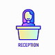 Coworking office thin line icons set: workplace, meeting room, smart office, parking, reception, legal address, 24 hour access, IT support, bike storage, recreation zone. Vector illustration.