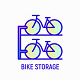 Coworking office thin line icons set: workplace, meeting room, smart office, parking, reception, legal address, 24 hour access, IT support, bike storage, recreation zone. Vector illustration.
